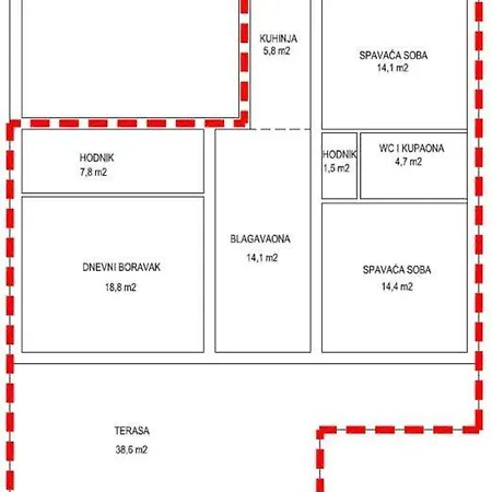 Apartman Branka 3 Crikvenica Extérieur photo
